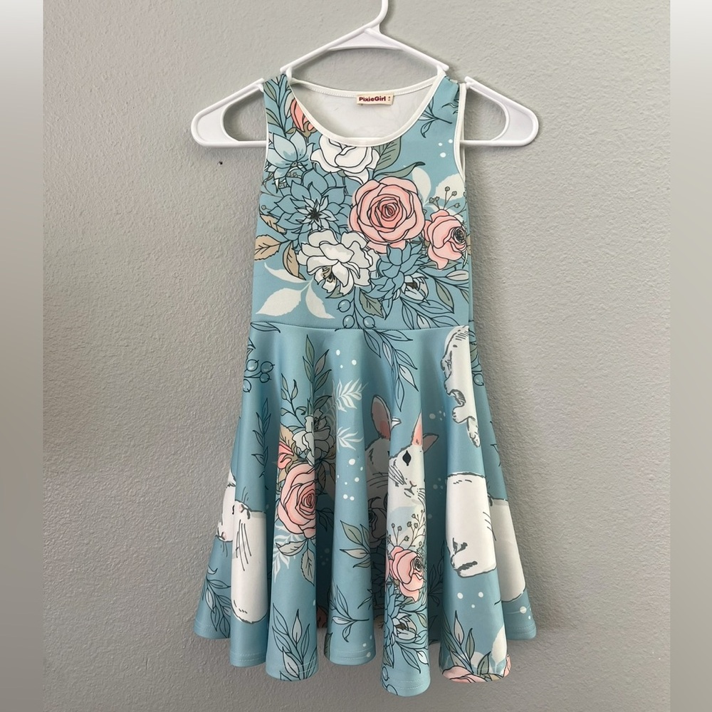 PixieGirl Sleeveless A-Line Dress Sz 7/8